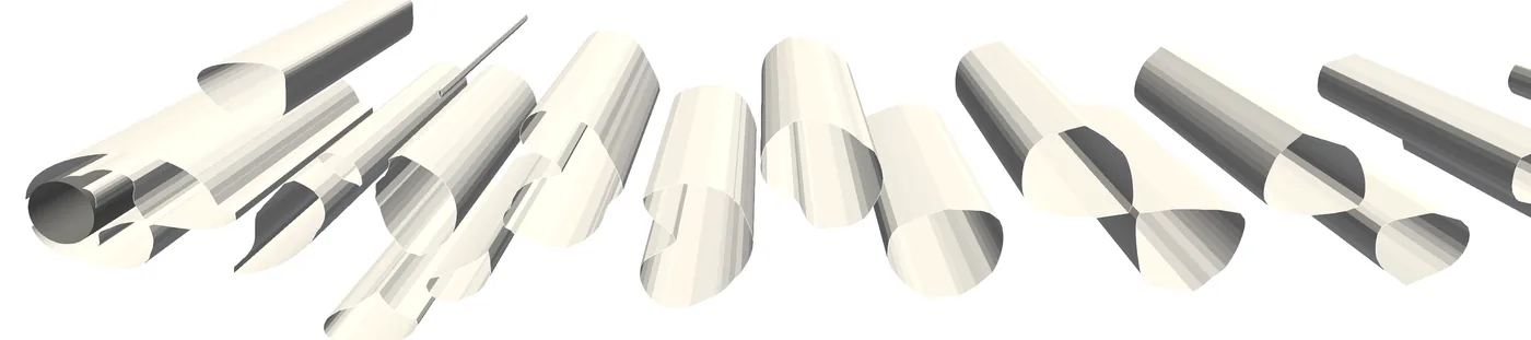 Uncontrolled vortex shedding behind a 3D cylinder