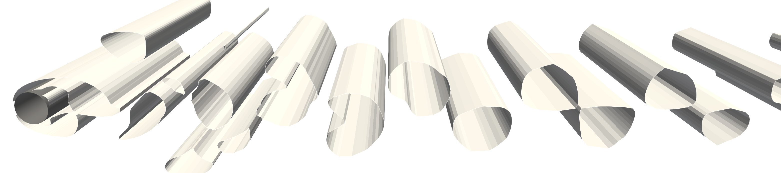 Uncontrolled vortex shedding behind a 3D cylinder