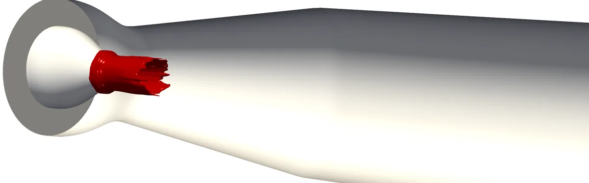 Vortex rope significantly reduced under DRL-based closed-loop control